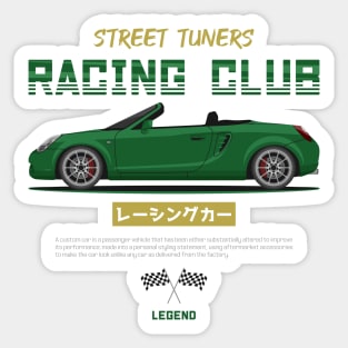 Tuner Green MK3 MR 2 JDM Sticker